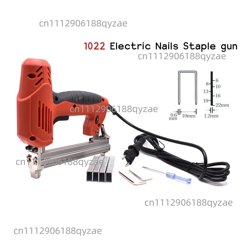 Woodworking Nails - Electric Nails Staple Gun Adjustable 1022-yard