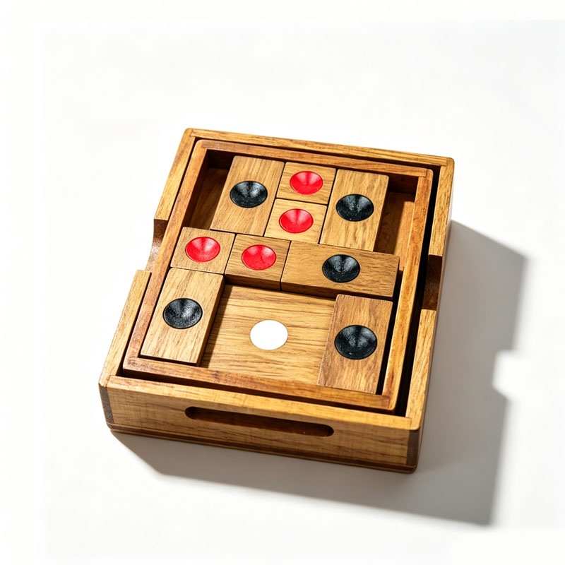 Woodworking Kids Toys - Classical HuaRongDao Puzzle Sliding Block Puzzles