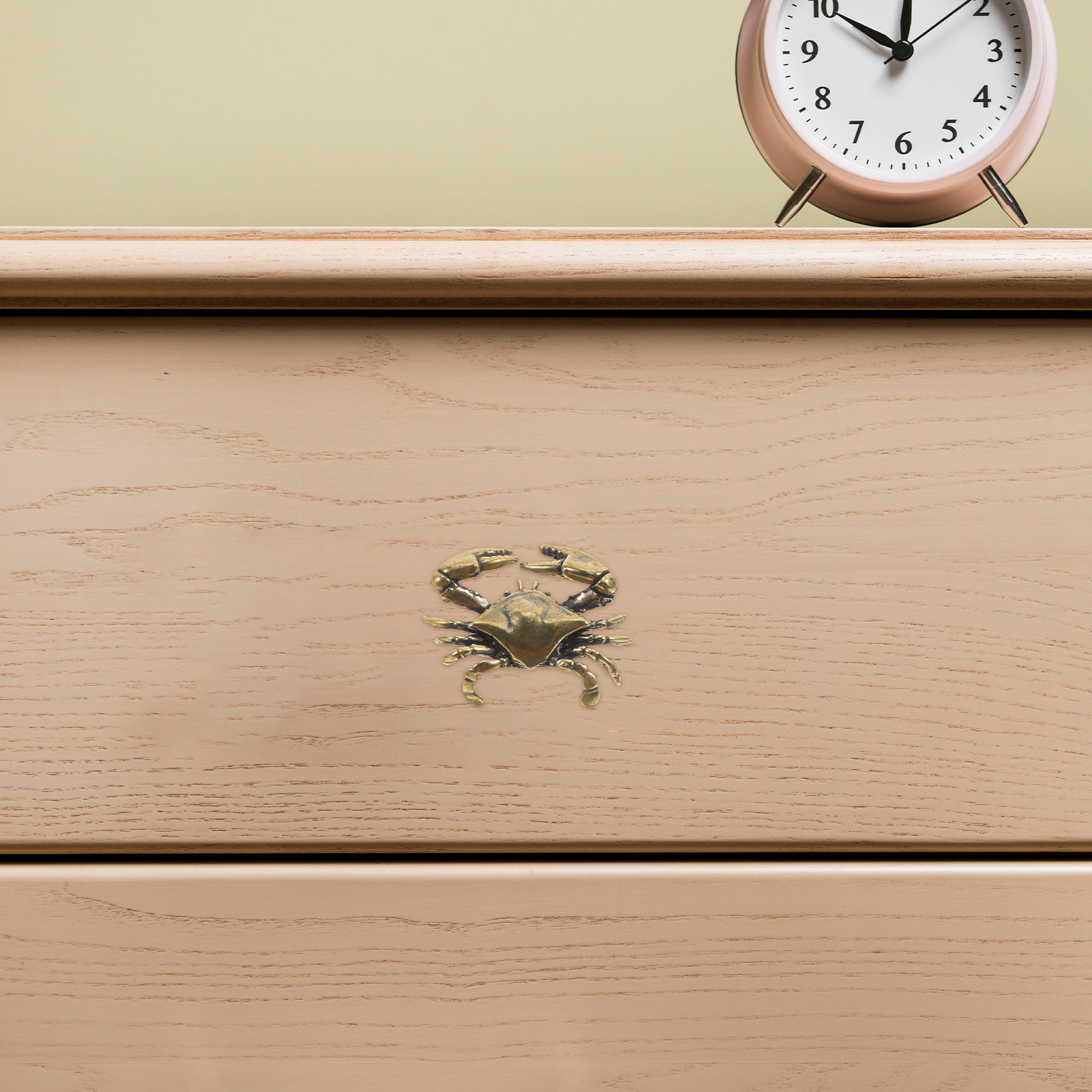 Woodworking Inspiration - Brass Crab Door Handles Single Hole