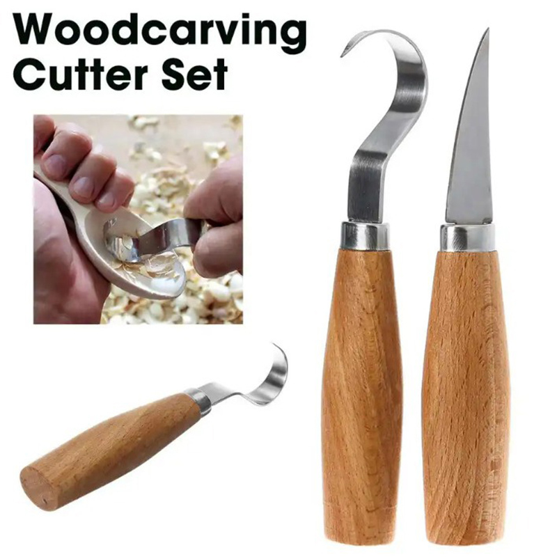 Woodworking Groove - Wood Carving Knife Chisel Hook Knife