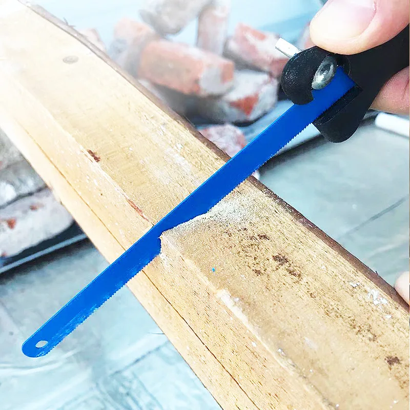 Woodworking Hacks - Mini Portable Handheld Hacksaw Frame Multifunctional
