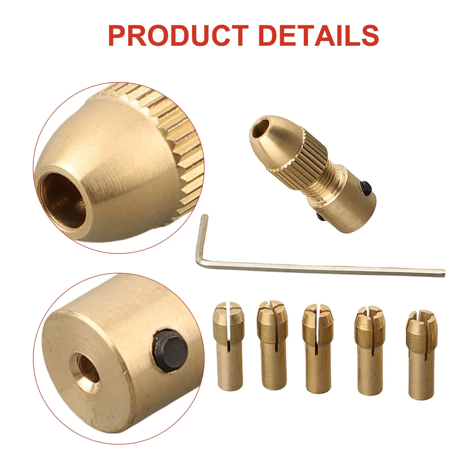 Woodworking Overalls - Accessories Soft Wood Chuck Adapter Collet