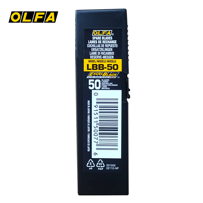 Woodworking Nl - OLFA Blade Black Type 18mm LBB-10