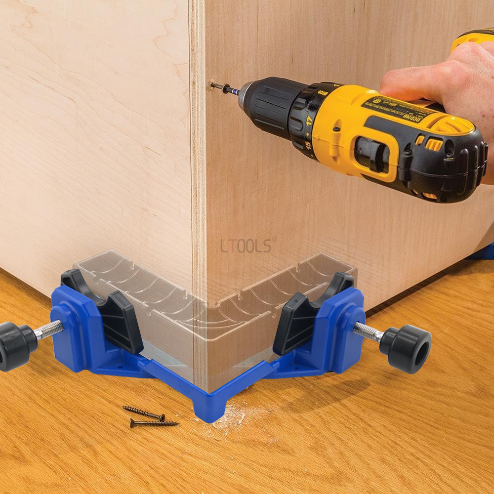 Woodworking Right Angle Clamp - 90 Degree Right Angle Clamp Set