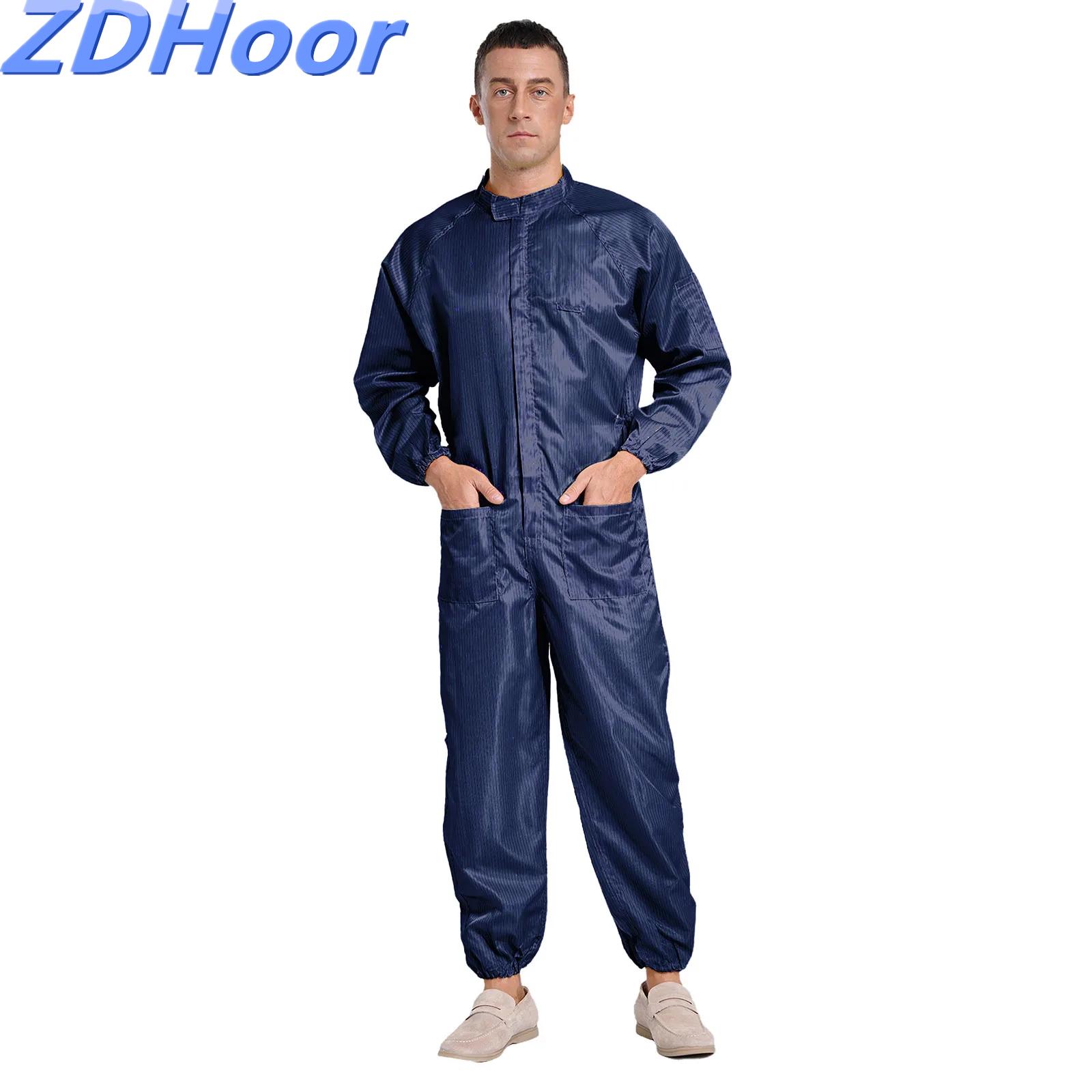 Mens Dustproof Jumpsuit Anti-s - огляд і ціна Woodworking Overalls