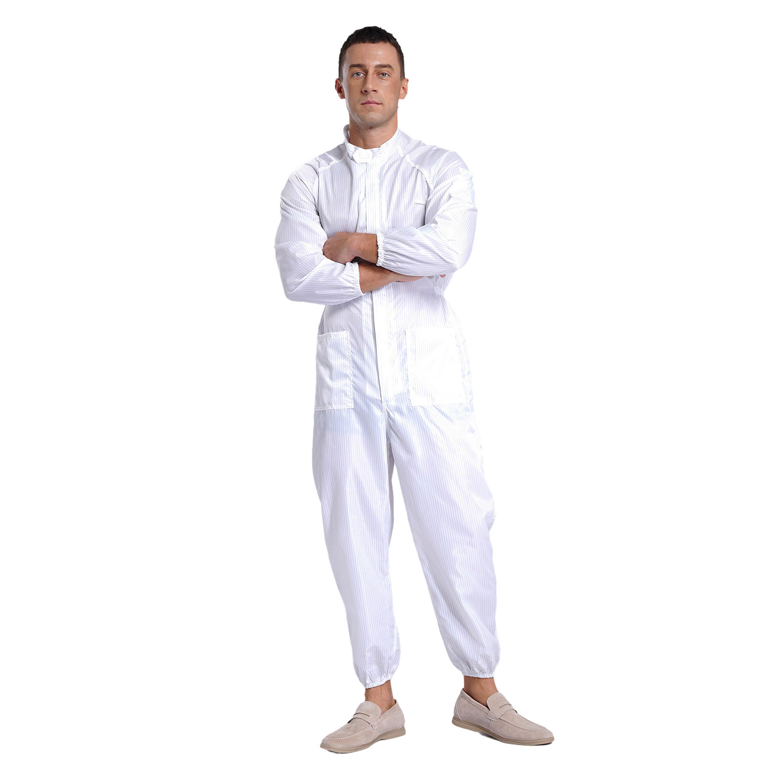 Mens Dustproof Jumpsuit Anti-s - огляд і ціна Woodworking Overalls