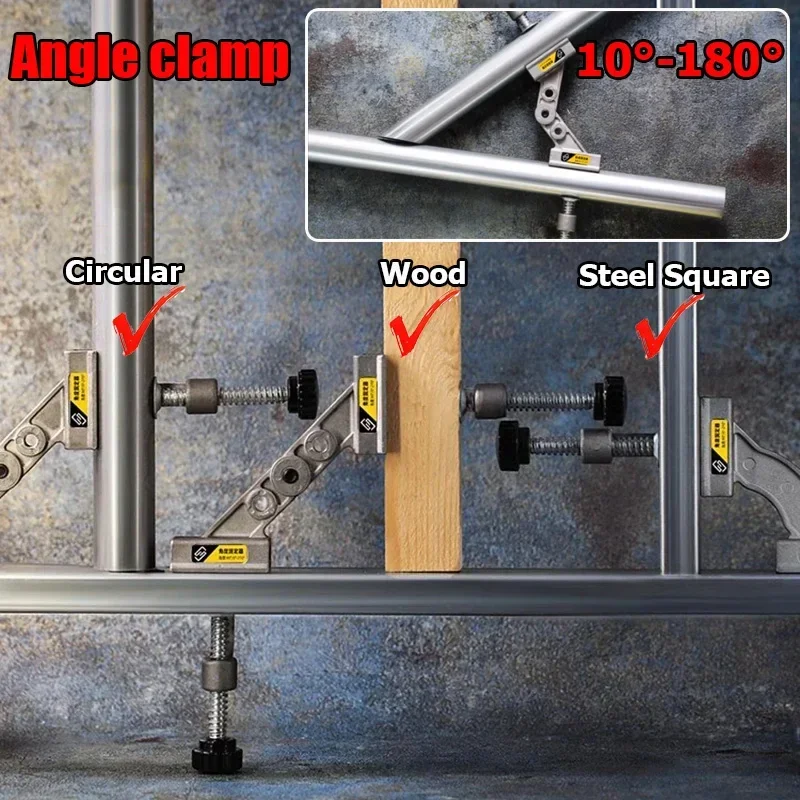 10-180 Degree Adjustable Right - огляд і ціна Woodworking Right Angle Clamp