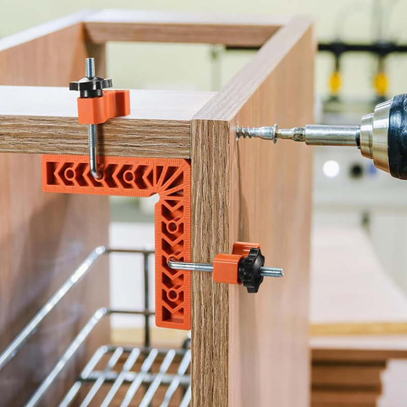 3/4/6/8 Inch 90° Right Angle L - огляд і ціна Woodworking Right Angle Clamp
