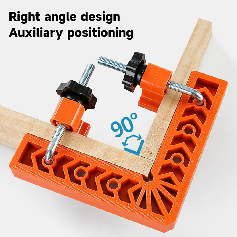3/4/6/8 Inch 90° Right Angle L - огляд і ціна Woodworking Right Angle Clamp