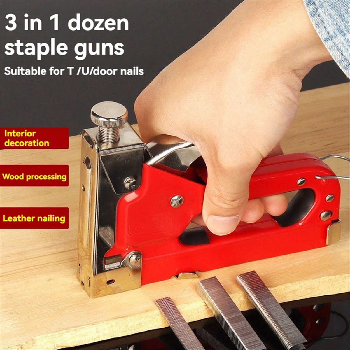 N82R Manual Three-Purpose Nail - огляд і ціна Woodworking Nails