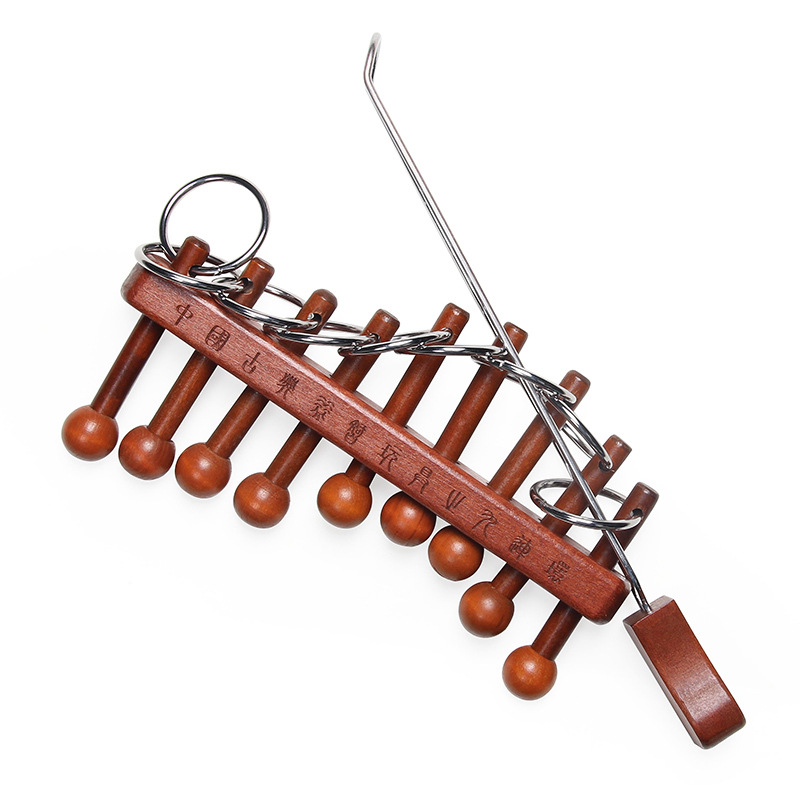 Classical Chinese Nine Linked  - огляд і ціна Woodworking Kids Toys
