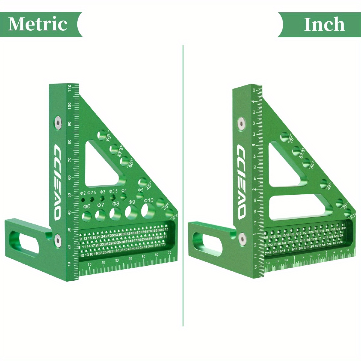 Carpenter Square 3D Multi Angl - огляд і ціна Woodworking Ruler