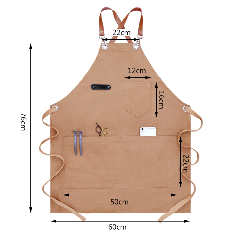 Durable Thickened Canvas Apron - огляд і ціна Woodworking Overalls