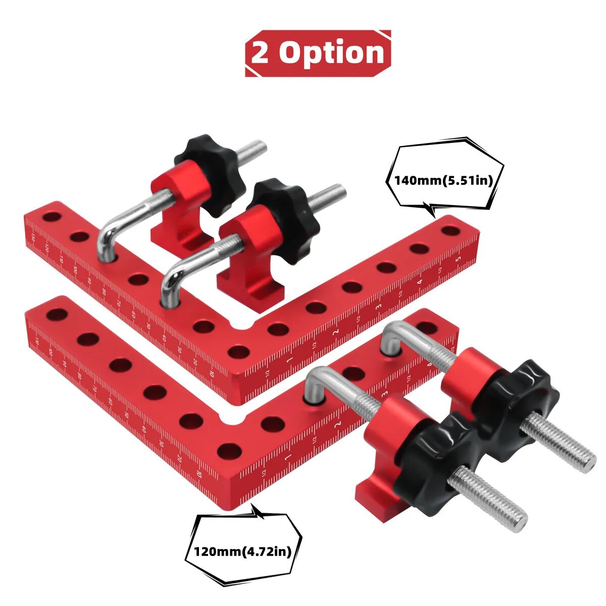 1 Set 90 Degree Positioning Sq - огляд і ціна Woodworking Right Angle Clamp