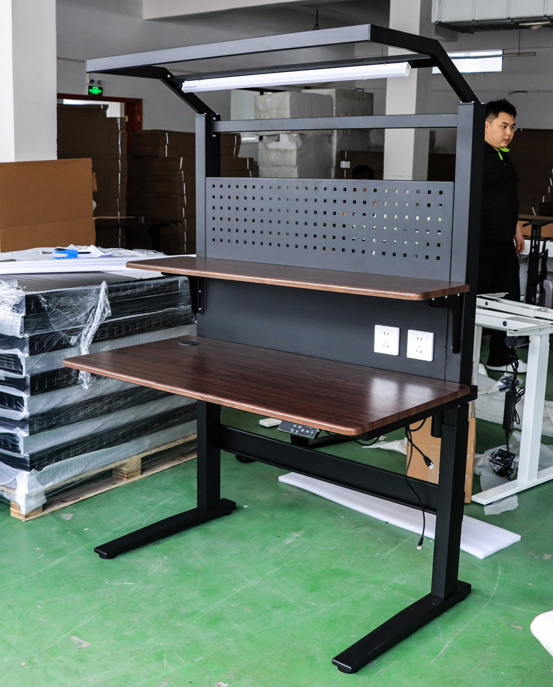 Height Adjustable Floor Standi - огляд і ціна Workbench Woodworking