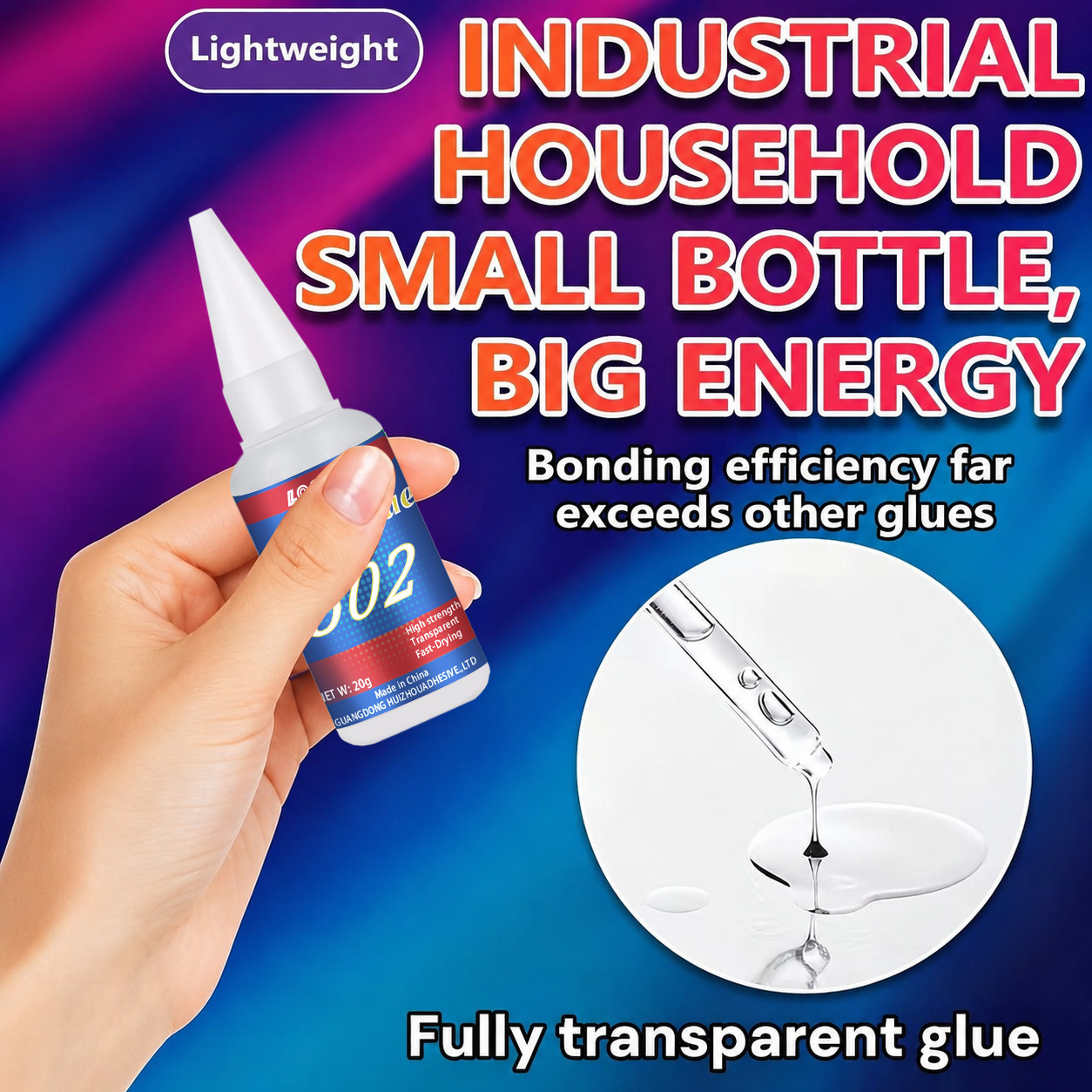502 Super Glue 0.7oz Cyanoacry - огляд і ціна Woodworking Glue