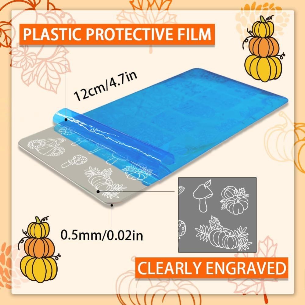 Fall Thanksgiving Nail Stamp P - огляд і ціна Woodworking Nails