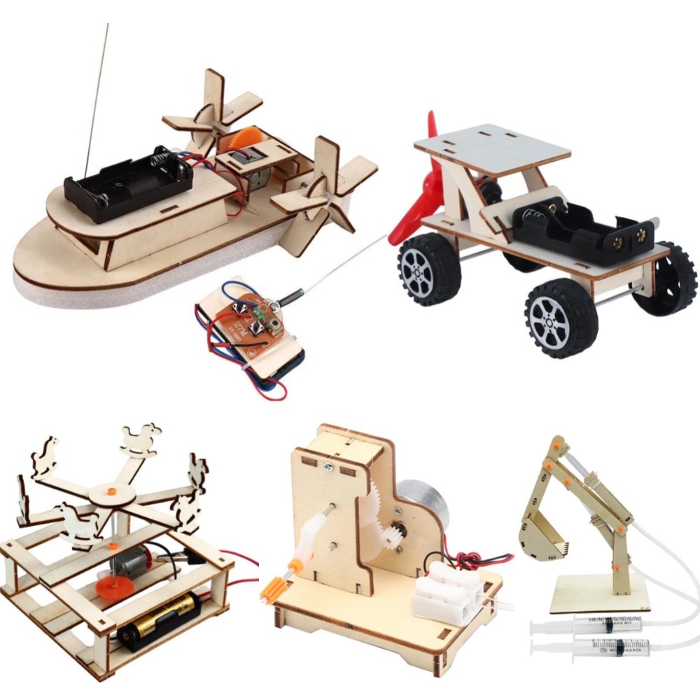 DIY Boat Model Science Toys Ki - огляд і ціна Woodworking Kids Toys
