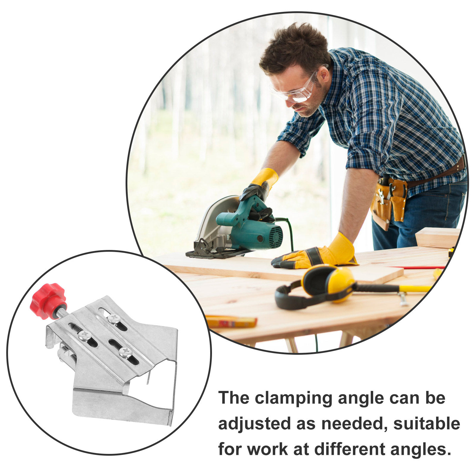 2Pcs Right Angle Clamp Stainle - огляд і ціна Woodworking Right Angle Clamp