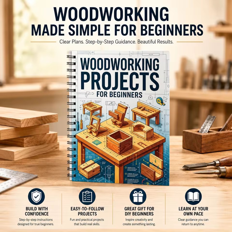 Beginner-Friendly Easy Woodwor - огляд і ціна Woodworking Ideas For Beginners