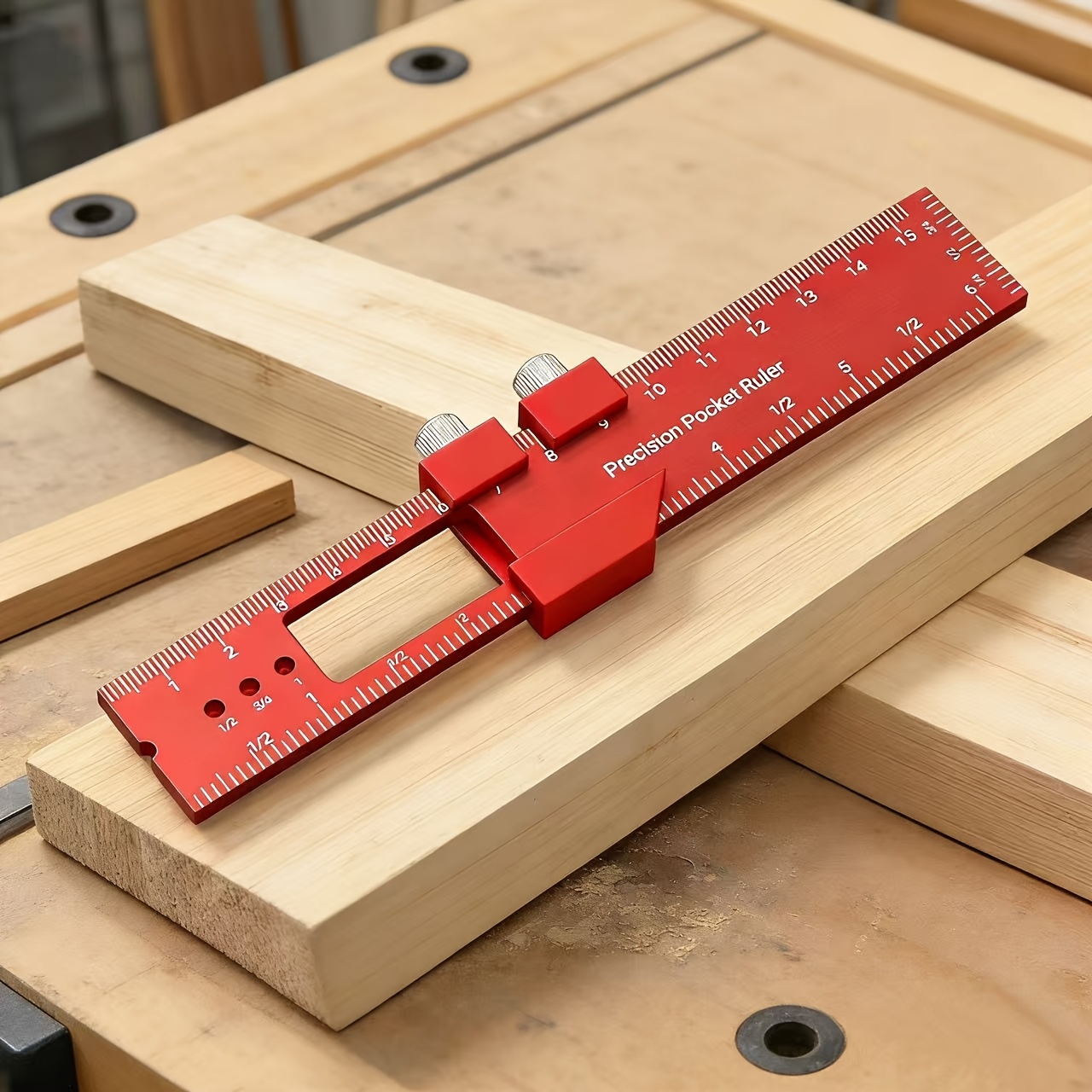 Aluminum Alloy Woodworking Poc - огляд і ціна Woodworking Ruler