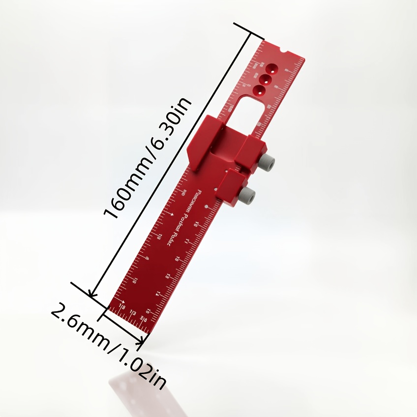 Aluminum Alloy Woodworking Poc - огляд і ціна Woodworking Ruler