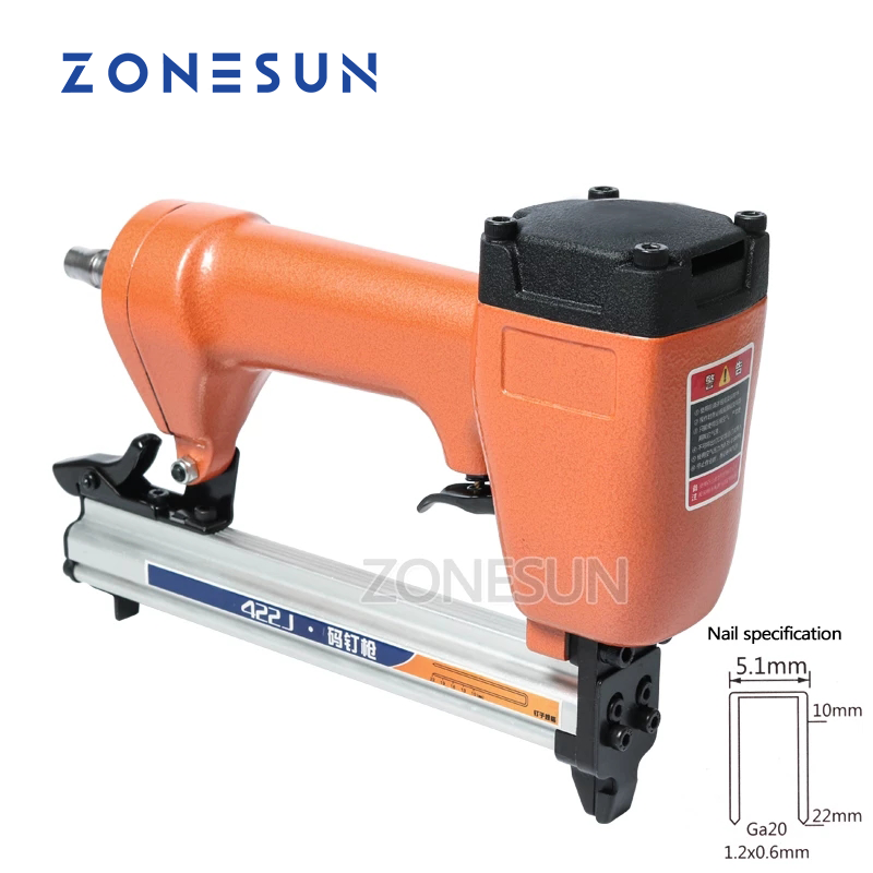 ZONESUN 422J Ga20 5.1mm Width  - огляд і ціна Woodworking Nails