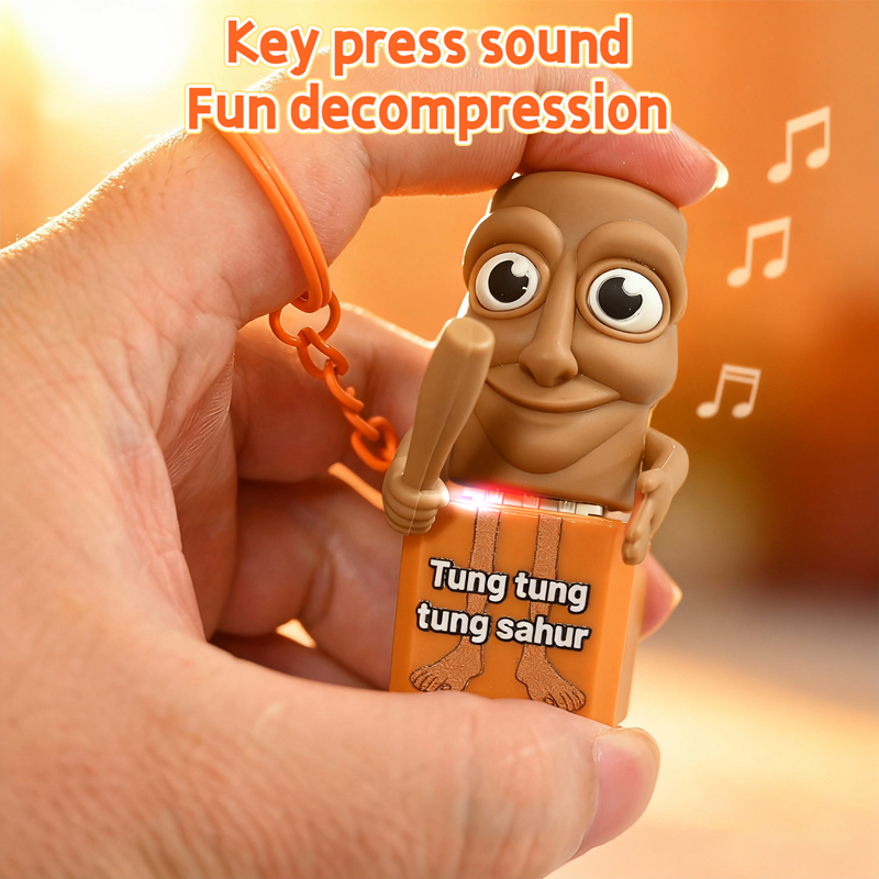 Tung tung tung Sahur Keychain  - огляд і ціна Woodworking Kids Toys