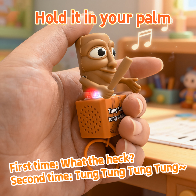 Tung tung tung Sahur Keychain  - огляд і ціна Woodworking Kids Toys