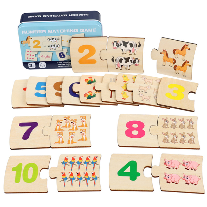 Children Iron Box Number Enlig - огляд і ціна Woodworking Kids Toys