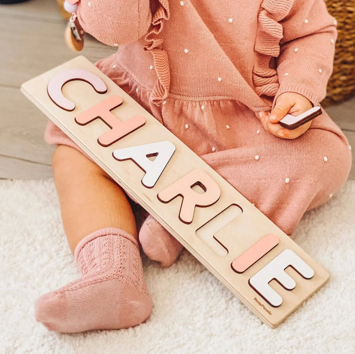 Personalized Name Puzzle With  - огляд і ціна Woodworking Kids Toys