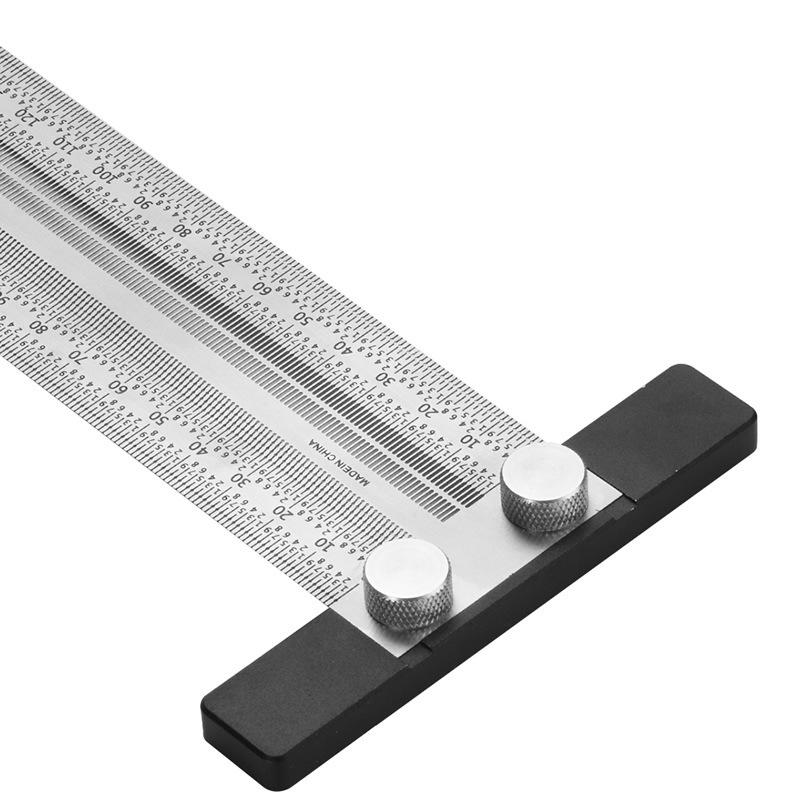 【HG】High Precision T Type Hole - огляд і ціна Woodworking Ruler