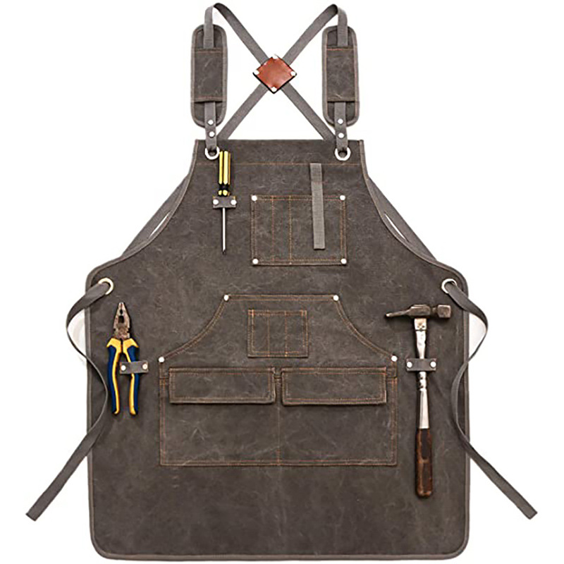 Simple Thickened Canvas Apron  - огляд і ціна Woodworking Overalls