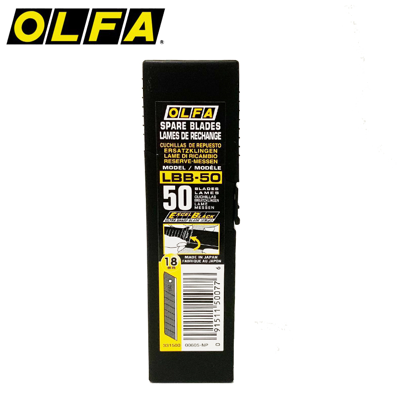 OLFA Blade Black Type 18mm  LB - огляд і ціна Woodworking Nl