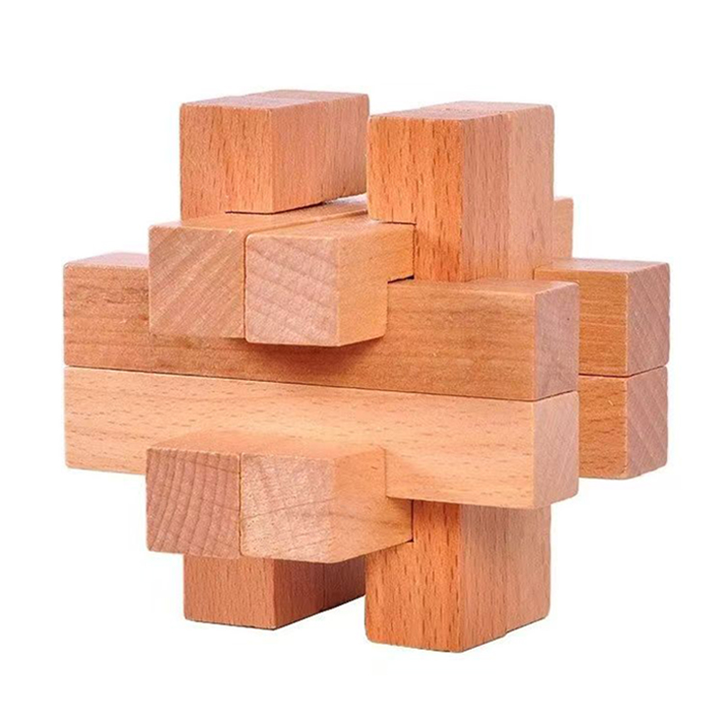 Wooden Brain Teaser for Adults - огляд і ціна Woodworking Kids Toys