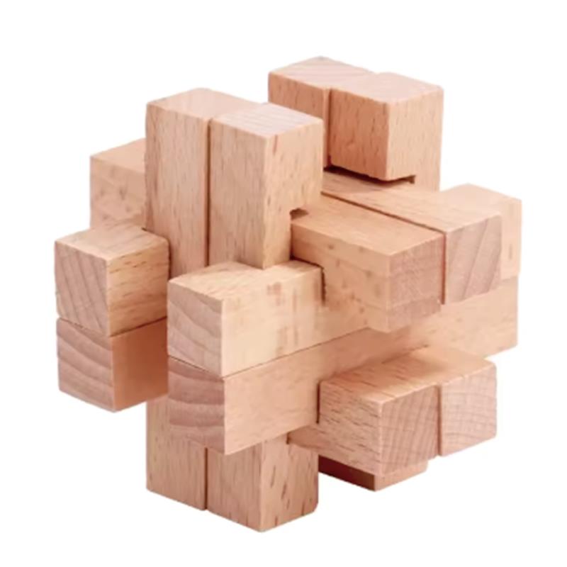 Wooden Brain Teaser for Adults - огляд і ціна Woodworking Kids Toys