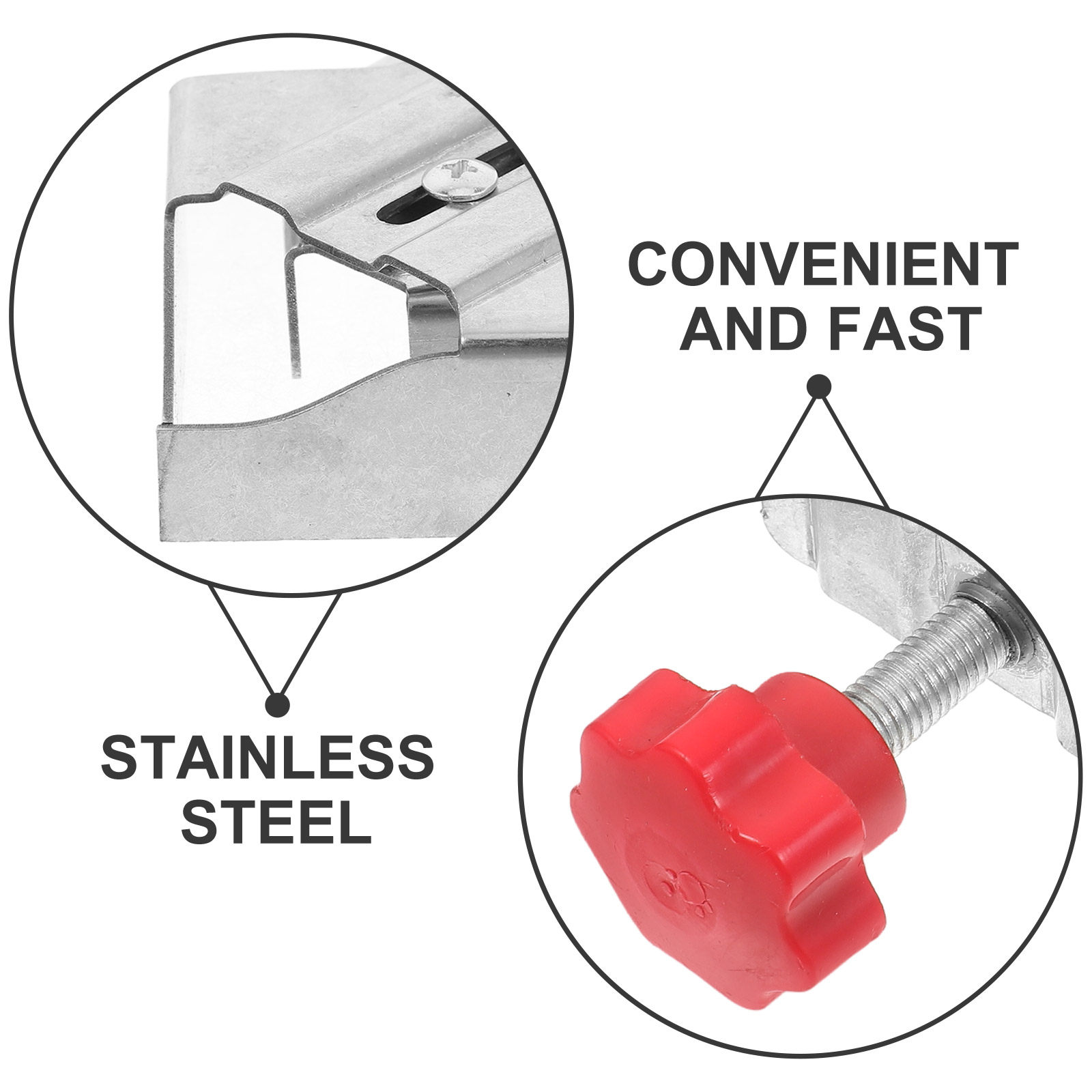 2Pcs Right Angle Clamp Stainle - огляд і ціна Woodworking Right Angle Clamp