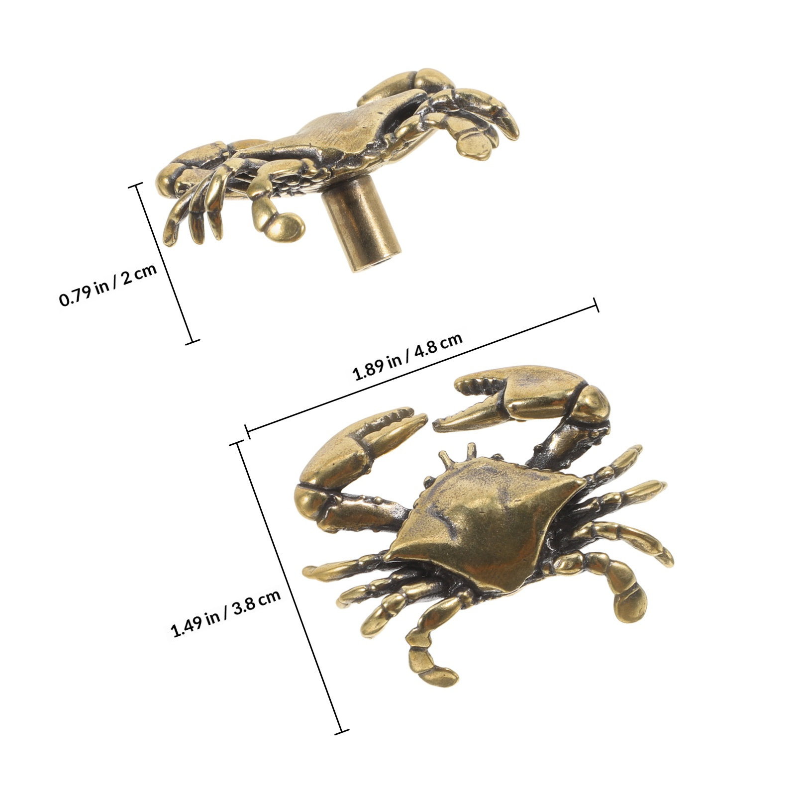 Brass Crab Door Handles Nautic - огляд і ціна Woodworking Inspiration