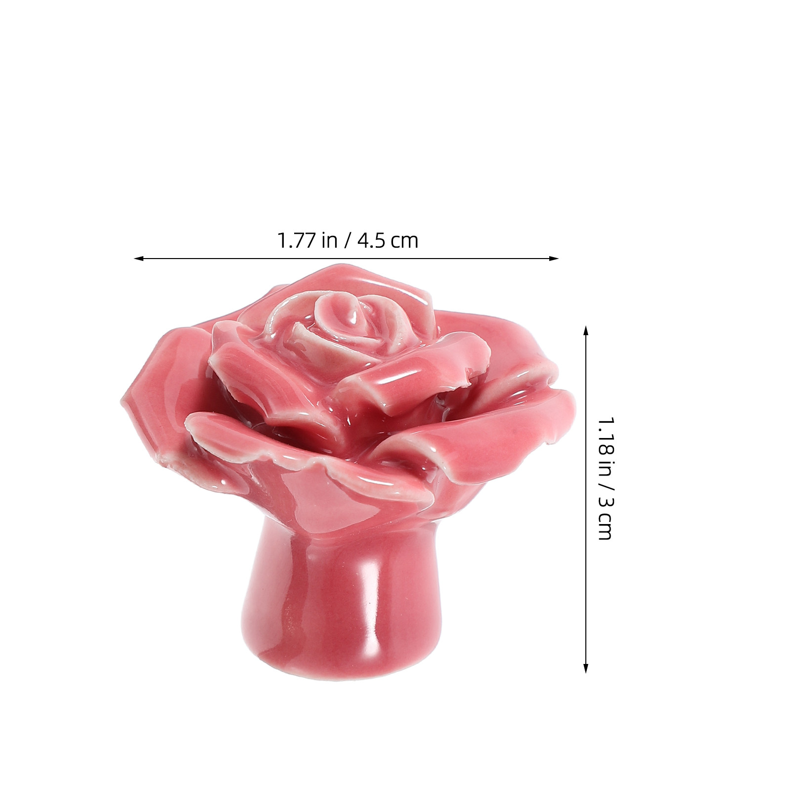 2Pcs Rose Inspired Ceramic Kno - огляд і ціна Woodworking Inspiration